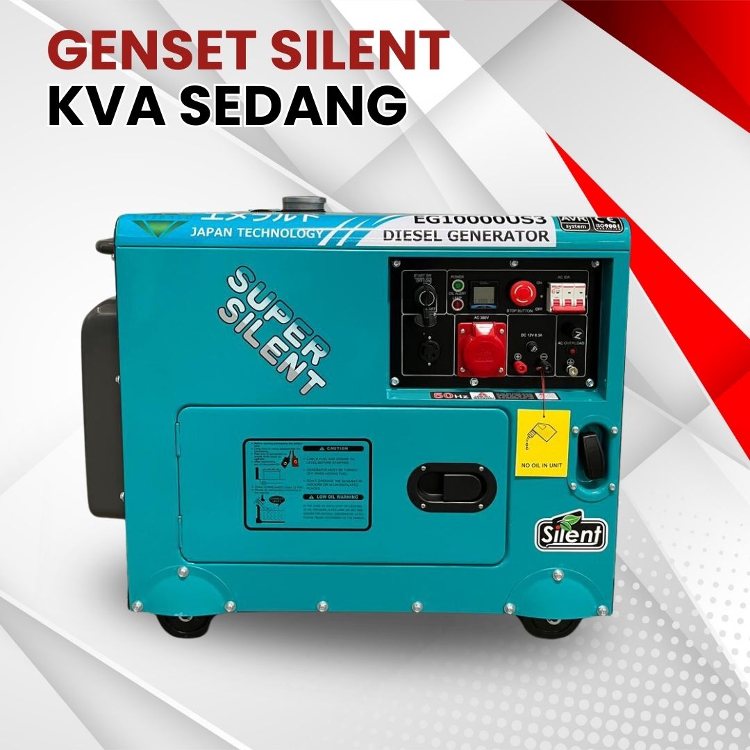 Genset Silent Sedang